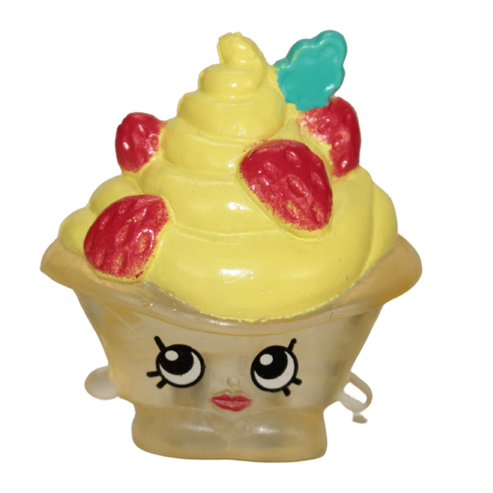 Shopkins Strawberries And Cream #2-143 Season 2 Translucent Frozen Exclusive